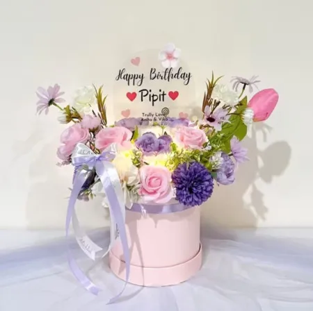 Bloom Box Akrilik Ucapan Ulang Tahun Aceh Tamiang